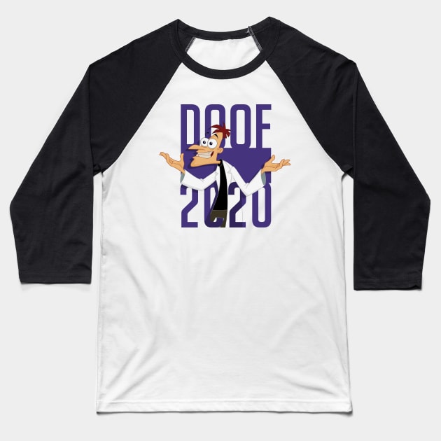 Doof 2020 Baseball T-Shirt by polliadesign